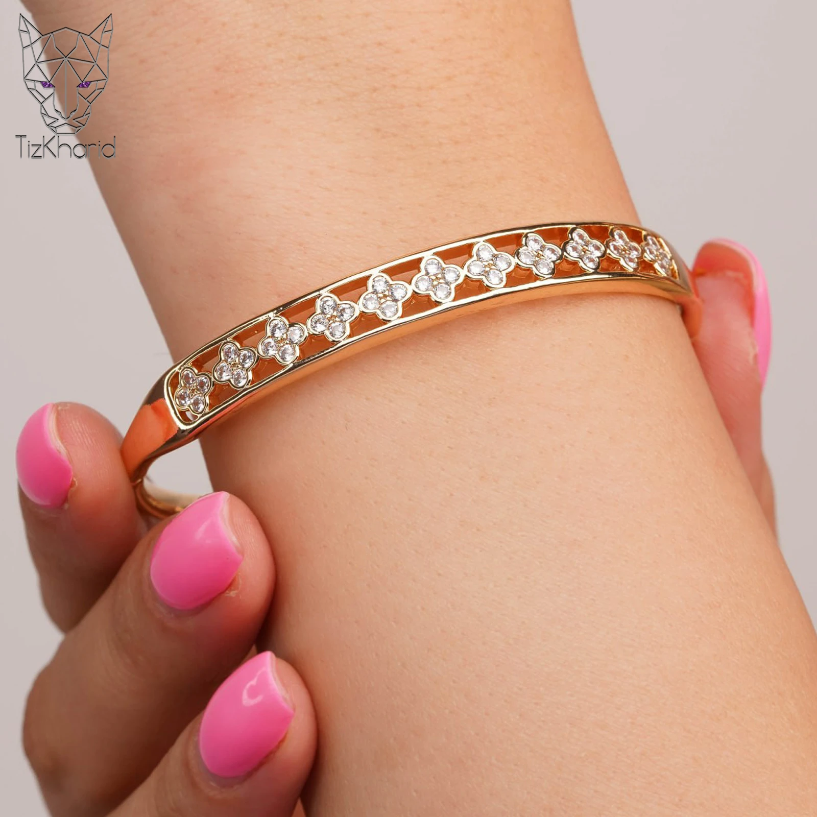 Vancliffe Steel Bangle Bracelet
