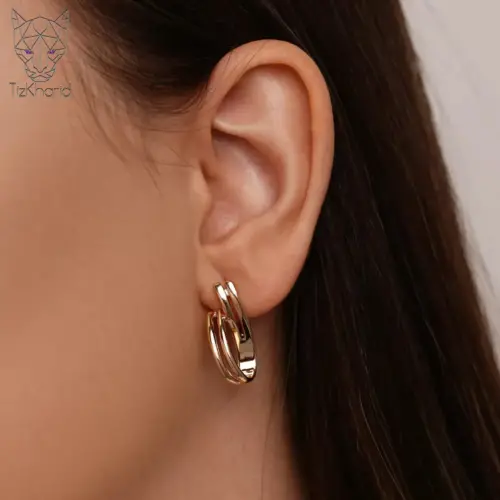 گوشواره ژوپینگ حلقه ای infinity